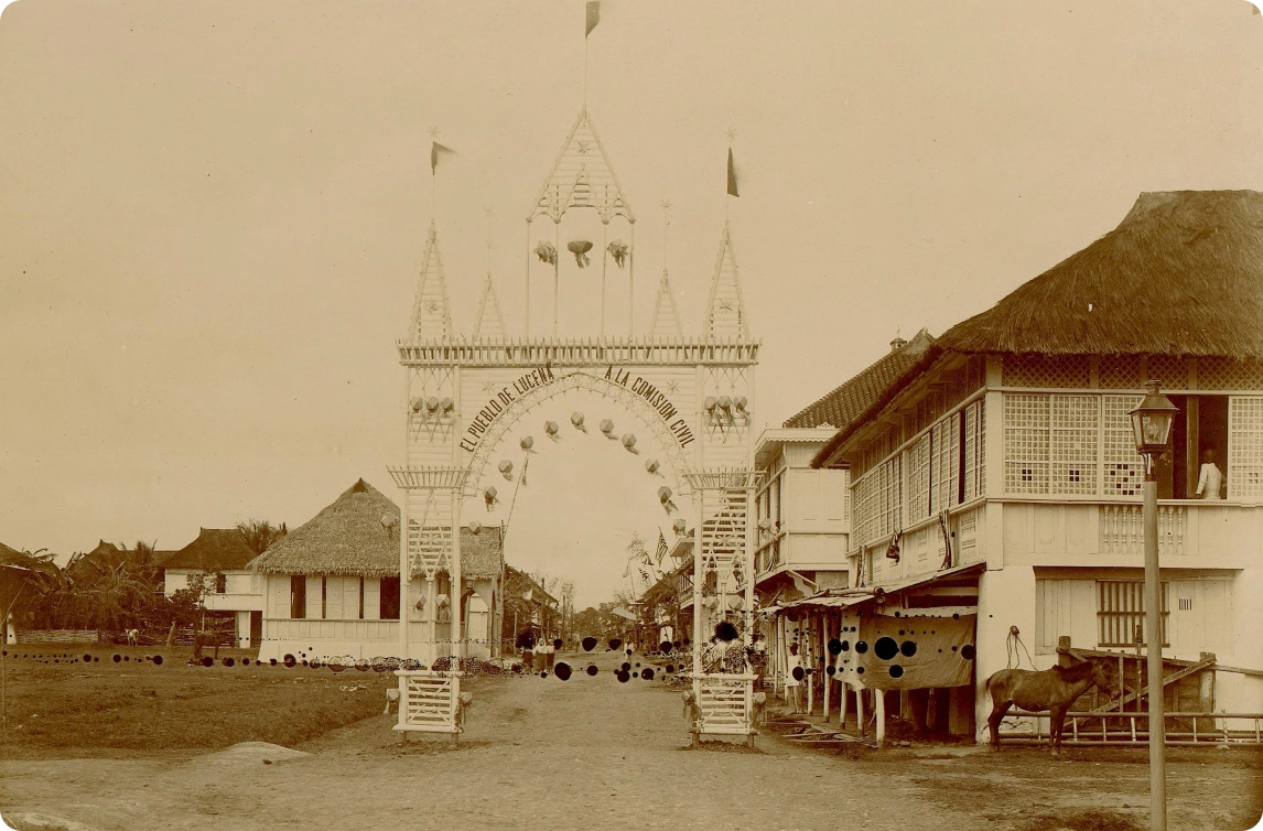 Historic street scene in Tayabas