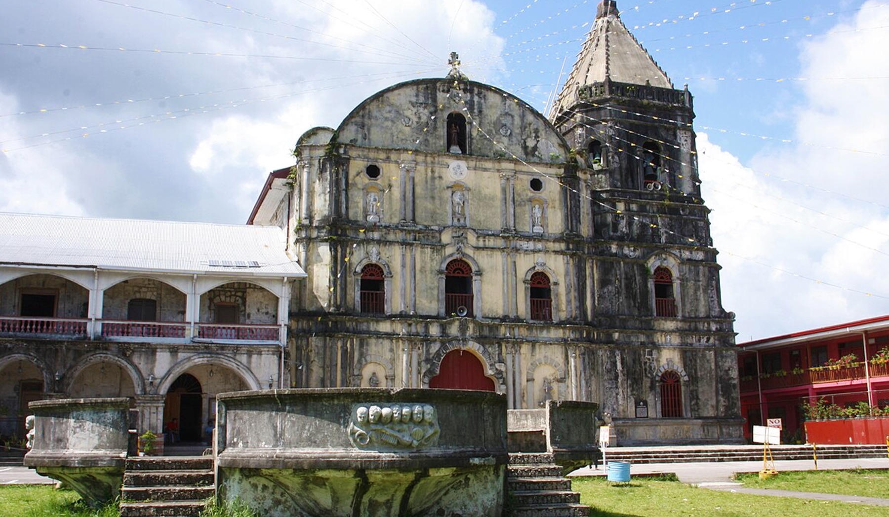 Tayabas cityscape featuring the basilica